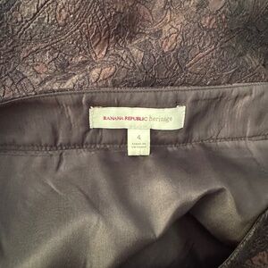 BR HERITAGE brocade miniskirt sz. 4